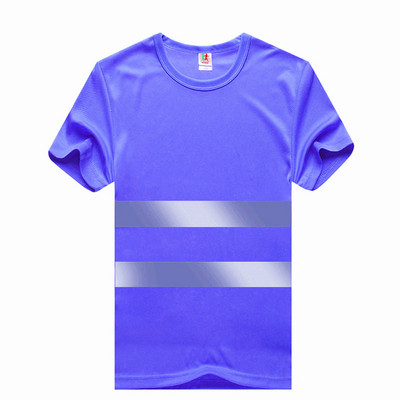 Μπλουζάκι ασφαλείας με αντανακλαστικά για άντρες Μακρυμάνικο μπλουζάκι Hi Vis Work T-shirt Quick Qry Work Wear Ρούχα ασφαλείας