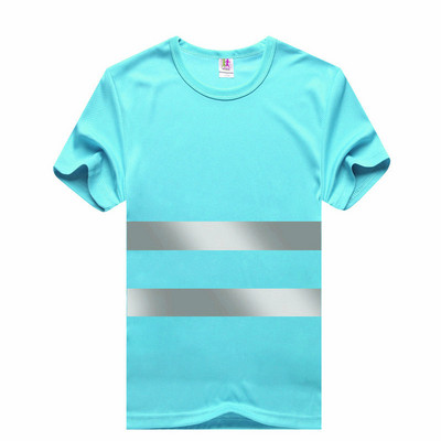 Μπλουζάκι ασφαλείας με αντανακλαστικά για άντρες Μακρυμάνικο μπλουζάκι Hi Vis Work T-shirt Quick Qry Work Wear Ρούχα ασφαλείας