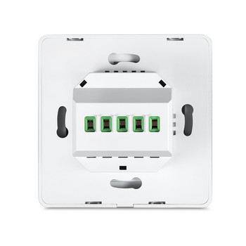 Δεν χρειάζεται ουδέτερη γραμμή WiFi Smart Button Light ON/OFF Διακόπτης τοίχου EU UK 86x86mm Εργασία με Apple HomeKit