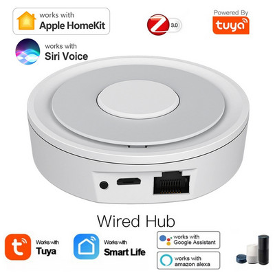 Homekit Zigbee Gateway Hub Tuya Smart Home Bridge Smart Life APP tālvadības pults balss Alexa Google Automation Residential