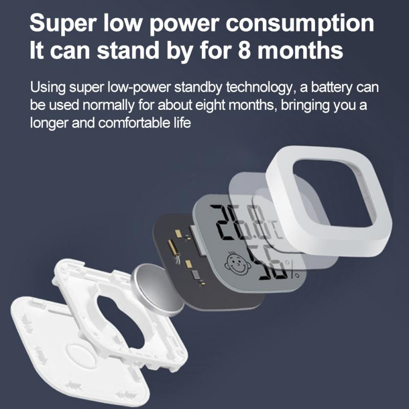 Tuya Zigbee Senzor de temperatură umiditate Detector de umiditate pentru casă inteligentă Alarma funcționează cu control vocal Smart Life Alexa Google Home