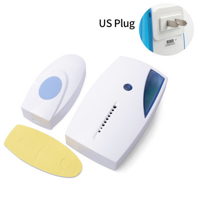 Sonerie fără fir cu 32Tunes, gamă de 100 m, inteligentă, impermeabilă, 315 Mhz, telecomandă fără fir, buton pentru sonerie pentru biroul de acasă