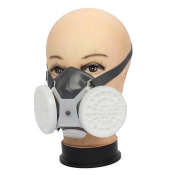 Маска против прах Високоефективни филтри Защита от формалдехид Против мъгла Мъгла Индустриална прахоустойчива работна маска Външен респиратор