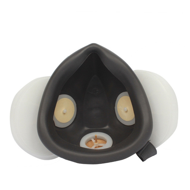 Putekļu maska Augstas efektivitātes filtri Formaldehīda aizsardzība pret miglas miglu Rūpnieciskā putekļu necaurlaidīga darba maska āra respirators