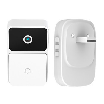 1080P HD камера Безжичен видео звънец Дистанционно Интелигентен визуален домофон Нощно виждане Акумулаторен звънец за домашна сигурност