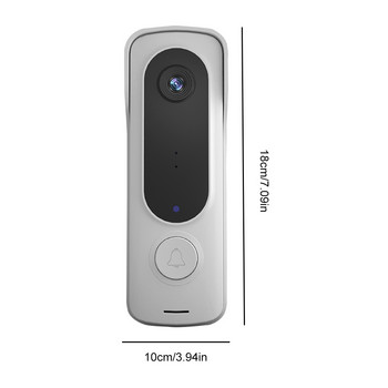 Ασύρματο βίντεο HD 1080P Doorbell Cloud Storage Wi-Fi ενδοεπικοινωνία Night Vision Doorbell 2 Way Audio Security Doorbell for Home Office