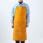 Visiškai karvės odinė elektrinė suvirinimo prijuostė Seilinukas kalvio prijuostė Geltona elektrinis suvirinimas Saugos drabužiai Nemokamas pristatymas 2020 m. Nauja