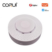 CORUI Tuya Zigbee Air Box CO2 érzékelő VOC gáz érzékelő Intelligens levegőminőség monitor Intelligens élettartam hőmérséklet páratartalom érzékelő riasztás