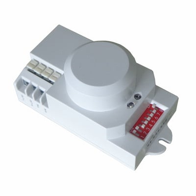 5,8 GHz-es mikrohullámú radar érzékelő kapcsoló AC85-250 V DIP kapcsoló/ gombos kapcsoló a beállításhoz