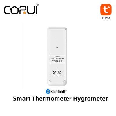 CORUI Tuya Bluetooth Mini temperatūras sensora mitruma mērītājs elektronisks augstas precizitātes lietotnes tālvadības termometra higrometrs