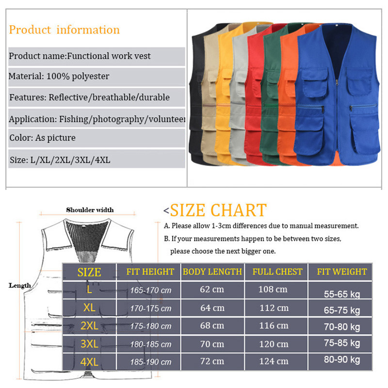 Ātri žūstoša elpojoša sieta veste vīriešiem fotogrāfam bez piedurknēm jaka ar vairākām kabatām āra pārgājienu makšķerēšanas medību veste