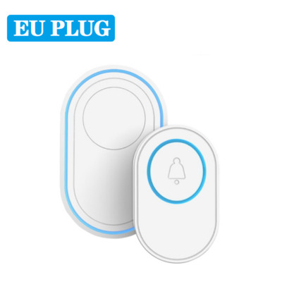 „Tuya Wifi“ išmanusis durų skambutis išmanusis namų belaidis 433 MHz apsaugos signalizacijos sistema EU JAV UK 58 garsai Sveiki atvykę į durų skambutį Apsaugos nuo vagystės