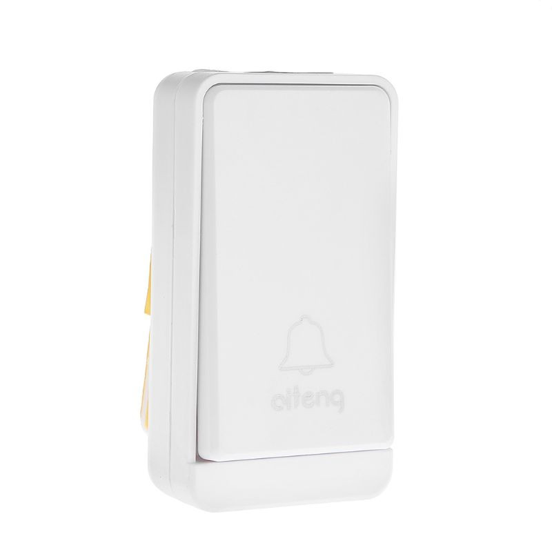 Juhtmevaba uksekella komplektid Patareideta veekindel uksekella nupp Saatja Rece