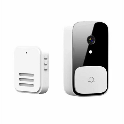 Nutikas juhtmevaba kaugjuhtimispuldiga video uksekell Intelligentne visuaalne kodune sisetelefon HD öönägemine WiFi laetav turvauksekell