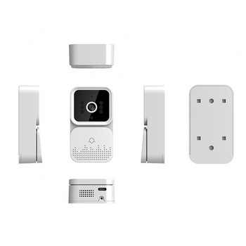 Интелигентен WiFi видеозвънец HD камера Визуално уоки-токи Безжична домашна камера за безопасност Интелигентен звънец за нощно виждане