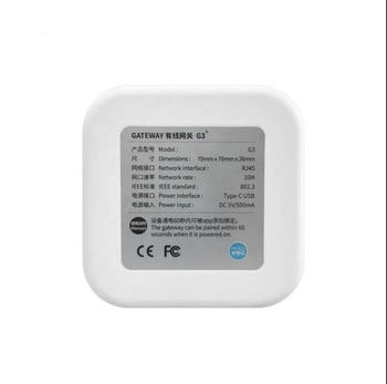 TTLOCK APP G2/G3 WiFi Gateway Hub για Έξυπνο κλείδωμα πόρτας Ξεκλείδωμα μετατροπέα Bluetooth σε Wi-Fi Ο έλεγχος φωνής λειτουργεί με την Alexa Home