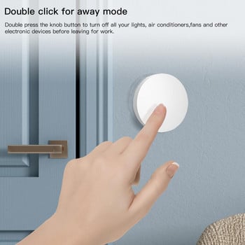 Tuya ZigBee Button Scene Switch Έξυπνη σύνδεση Έξυπνος διακόπτης Αυτοματισμός με τροφοδοσία μπαταρίας Εργασία με συσκευές Smart Life Zigbee