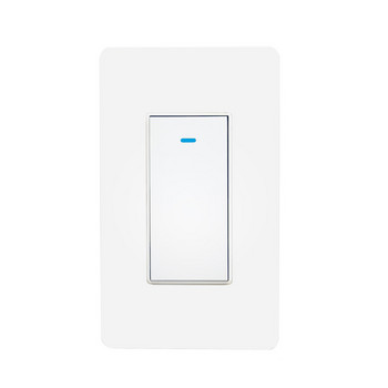 Έξυπνο φως κουμπιού WiFi ON/OFF Διακόπτης τοίχου Standard 1 Gang Work with Apple HomeKit