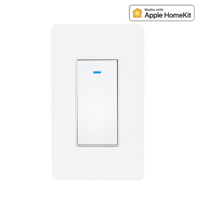 WiFi Smart Button Light ON/OFF Zidni prekidač US Standard 1 Gang Rad s Apple HomeKit