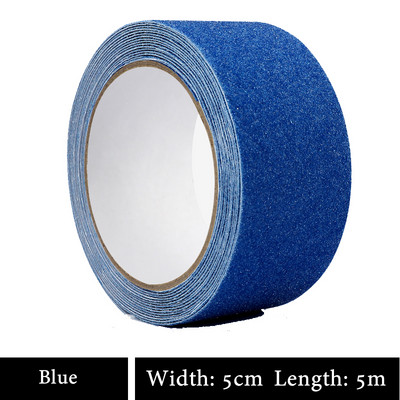 Új 1db 5cm*5m csúszásgátló figyelmeztető szalag gyári raktárhoz otthoni fürdőszoba lépcsőhöz gördeszka csúszásgátló munkahelyi biztonsági szalagok