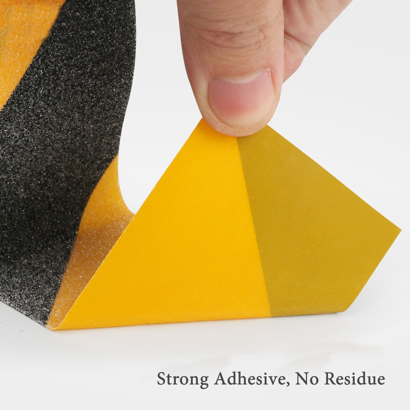 Új 1db 5cm*5m csúszásgátló figyelmeztető szalag gyári raktárhoz otthoni fürdőszoba lépcsőhöz gördeszka csúszásgátló munkahelyi biztonsági szalagok