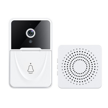 SXT безжичен звънец Wifi външна HD камера Сигурност чрез звънец Нощно виждане Видео домофон Промяна на гласа за домашен монитор чрез телефон