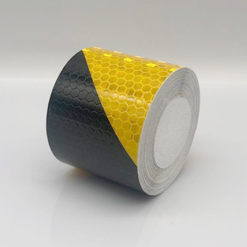 Fényvisszaverő szalag matrica biztonsági jelzés autóformázó öntapadó figyelmeztető szalag motorkerékpáros fólia
