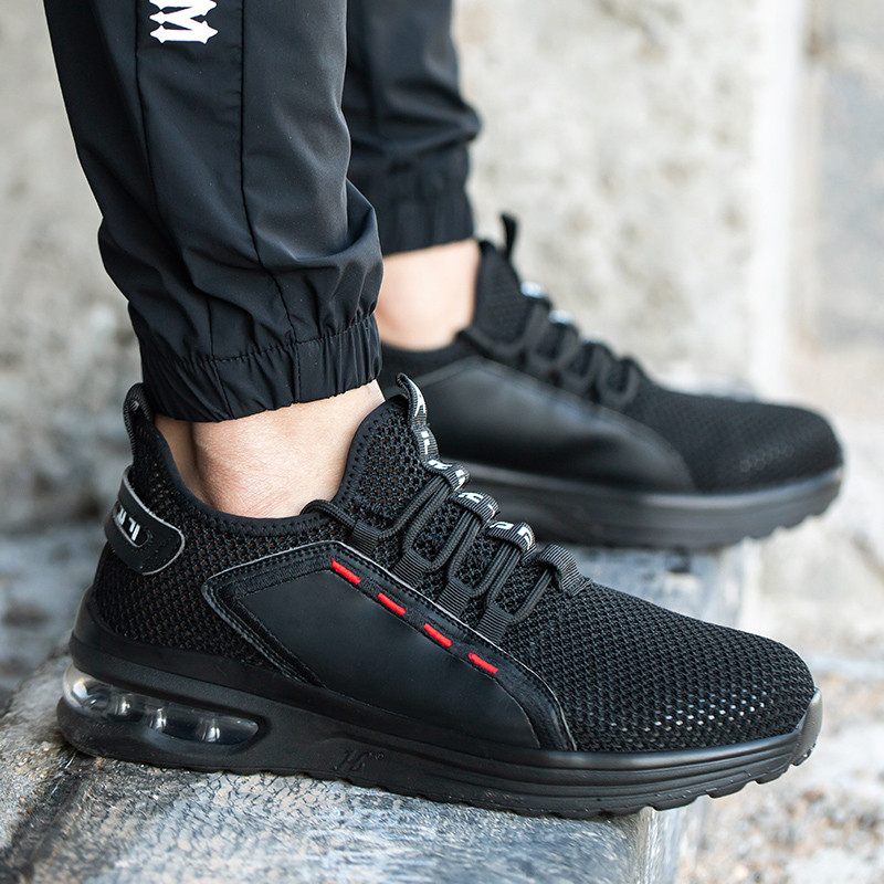 Vyriški darbo saugos batai nuo pradūrimo Darbiniai sportbačiai Vyriški Nesunaikinami darbo batai Vyriški batai Lengvi vyriški batai Saugūs batai