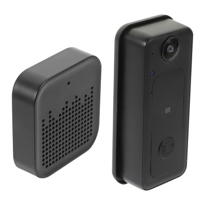 Bezvadu WiFi viedais durvju zvans ar kameru Praktisks video durvju zvans mājas birojam
