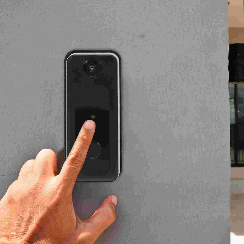 Bezvadu WiFi viedais durvju zvans ar kameru Praktisks video durvju zvans mājas birojam