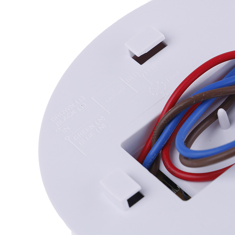 Reguliuojamas infraraudonųjų spindulių judesio jutiklio jungiklis 110V-240V kūno judesio judesio lubų infraraudonųjų spindulių jutiklio jutiklio lemputės jungiklis