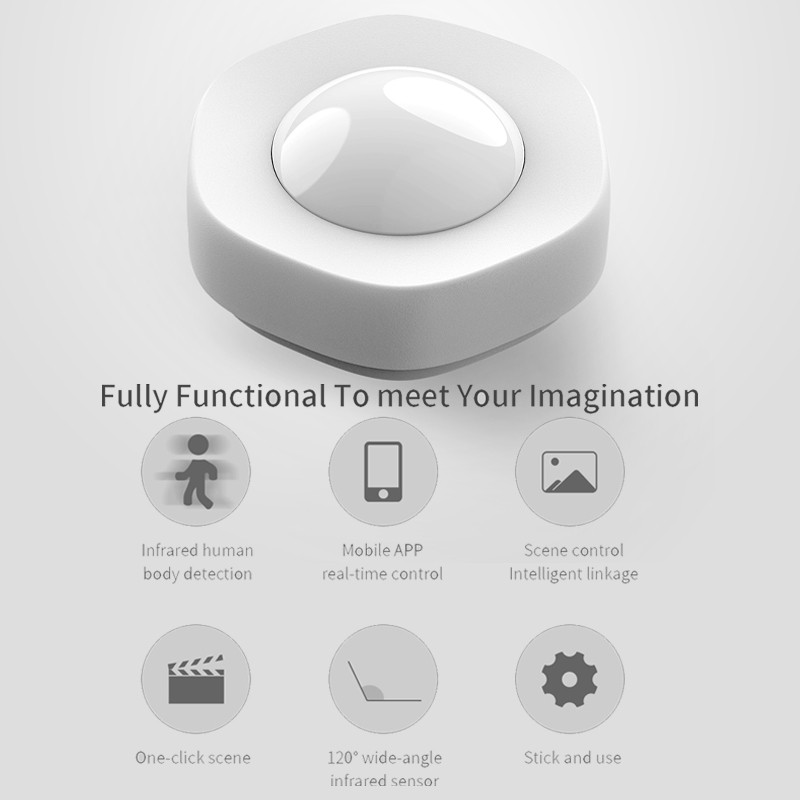 tebe WiFi/Zigbee cilvēka ķermeņa sensors viedais IR infrasarkanais kustības detektors, drošības signalizācija, saderīga ar lietotni Tuya Smart Life