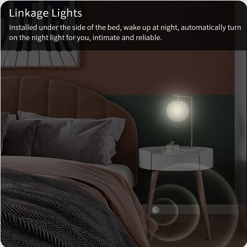 tebe WiFi/Zigbee cilvēka ķermeņa sensors viedais IR infrasarkanais kustības detektors, drošības signalizācija, saderīga ar lietotni Tuya Smart Life