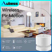 Zigbee Pir kustības sensora viedā savienojuma trauksmes pārnēsājamais Tuya cilvēka sensora detektors reāllaika viedā ķermeņa kustību sensors