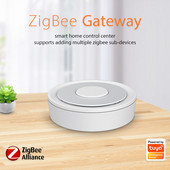 ZigBee Gateway Hub Smart Home Bridge ZigBee APP nuotolinio valdymo pultas veikia su Apple HomeKit Alexa Google Home Tuya SmartLife