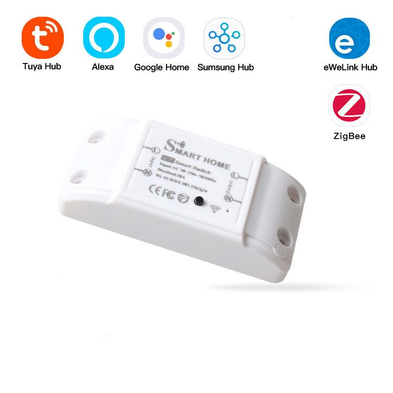 ZigBee Tuya 16A Smart US EU UK Socket Smart Switch Work Alexa Google Home Samsung Philips eWeLink centrmezgls Mājai un APP vadībai