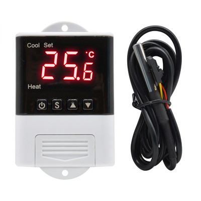 DTC1110 DTC2210 DTC2201 AC 110V 220V Skaitmeninis mikrokompiuteris Termoreguliatorius Termostatas Temperatūros valdiklio jungiklis DTC3200