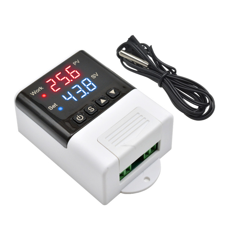 DTC1110 DTC2210 DTC2201 AC 110V 220V Skaitmeninis mikrokompiuteris Termoreguliatorius Termostatas Temperatūros valdiklio jungiklis DTC3200