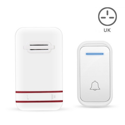 Bezvadu durvju zvana ūdensizturīgs elektroniskais durvju zvans liela attāluma mājas biroja spraudnis