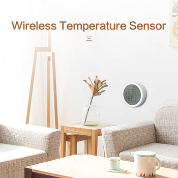 Smart Life Home Automation Scene Сигурна аларма Сензор за температура и влажност Tuya Безжичен Zigbee Сензор за влажност Интелигентен дом