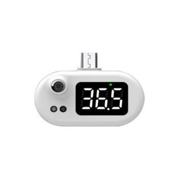 Преносим интелигентен термометър сензор USB термометър за мобилен телефон безконтактен инфрачервен USB термометър за Android IOS