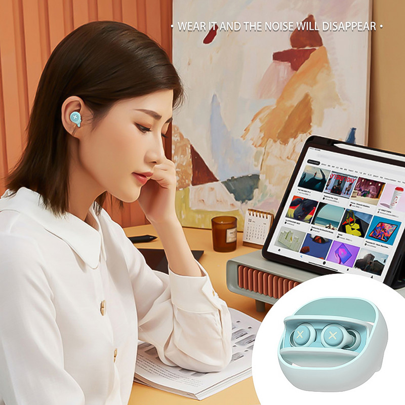 Silikoonist kõrvatropid uneheli isolatsioon müra vähendav filter kõrvatropp müravastane pehme käsn magamiskõrvatropid kõrvakaitse