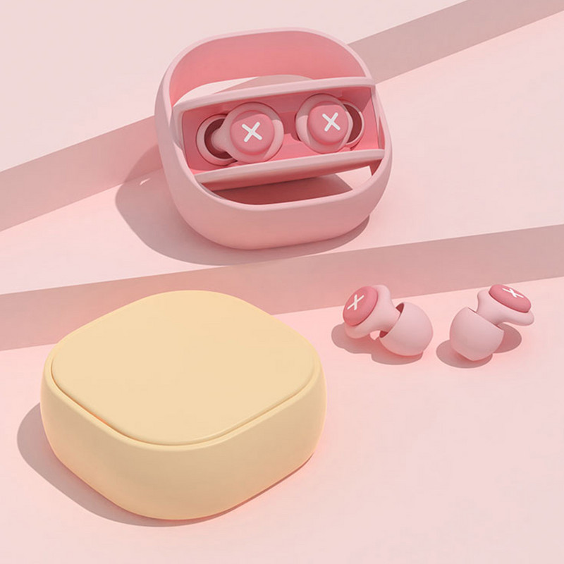 Silikoonist kõrvatropid uneheli isolatsioon müra vähendav filter kõrvatropp müravastane pehme käsn magamiskõrvatropid kõrvakaitse