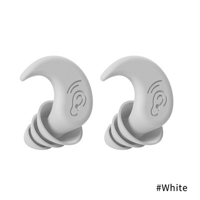 Úszó füldugók vízálló zajcsillapító szilikon füldugók alváshoz, búvárkodáshoz, szörfözéshez Soft Comfort Natation úszó fülvédő