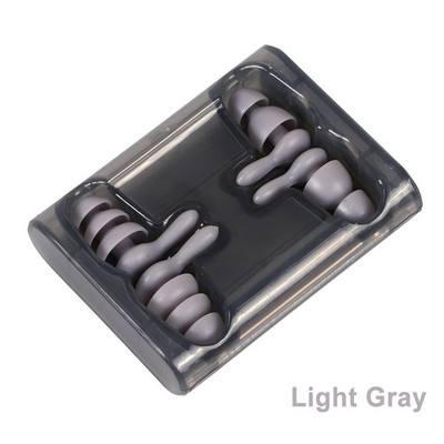 2 pár zajcsökkentő füldugó hangszigetelő fülvédő alvó utazó füldugók vízálló puha szilikon úszó füldugók