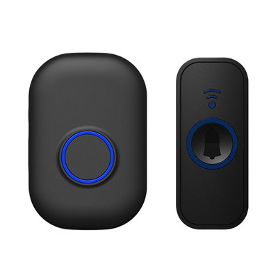 Intelligens csengő Hőálló öntapadó gombos vezérlés 4 fokozatban állítható irodai bolt üdvözlő ajtó fehér EU dugó