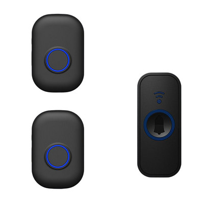 Intelligens csengő Hőálló öntapadó gombos vezérlés 4 fokozatban állítható irodai bolt üdvözlő ajtó fehér EU dugó