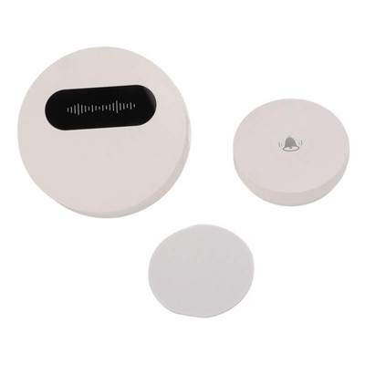 Bezvadu durvju zvans ar 4 stūriem, ar pašnodarbinātām mājām