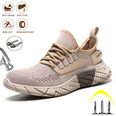 Vyriški apsauginiai batai nuo suspaudimo ir pradūrimo, vyriška plieninė kepurė, Verde darbo batai, elastinė sagtis