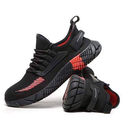 Vyriški apsauginiai batai nuo suspaudimo ir pradūrimo, vyriška plieninė kepurė, Verde darbo batai, elastinė sagtis